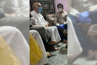 Shekhar Suman visits Patna, meets Sushant Singh Rajput's family members