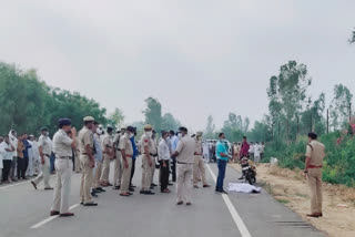 two policemen killed during late night patrolling in sonipat gohana