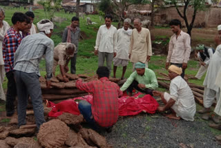 Daughter's marriage and mother's death in Vidisha