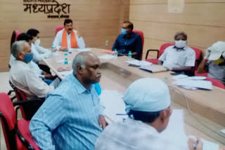 Departmental Review Meeting of Agriculture Minister