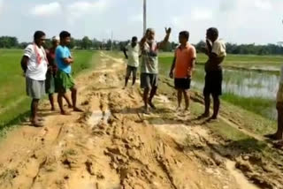 Golaghat bad road condition