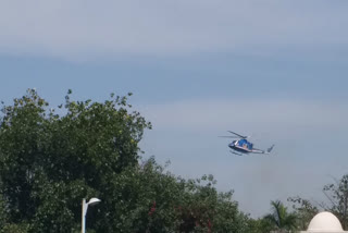 Pesticide spraying on locust in Rajasthan