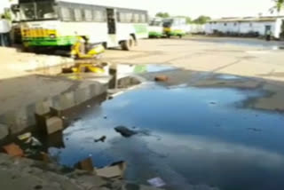 lack of sanitation in kadapa bus stand