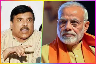 AAP MP Sanjay Singh attacked Modi government about ban on Chinese apps