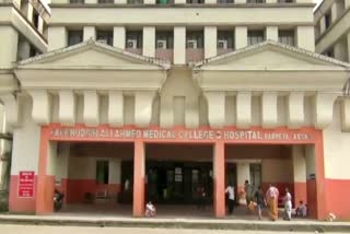 One nurse tested covid 19 positive of Barpeta medical college hospital assam etv bharat news