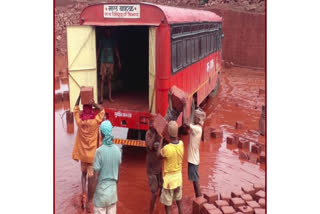 goods transport by state transport bus