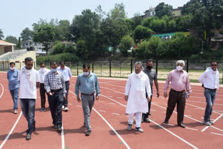 MLA Subhash Thaku on Luhanu stadium