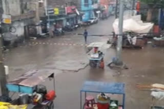 मकराना में झमाझम बारिश, nagaur news, heavy rain in Makrana