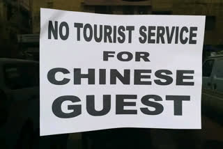 delhi taxi association ban chinese citizens