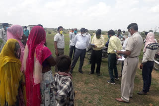 Neemuch Collector inspected the rural areas