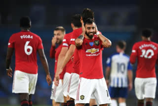 Premier League: Bruno Fernandes nets brace as Manchester United beat Brighton 3-0