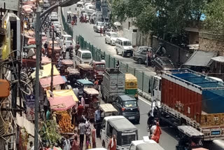 Encroachment of street vendors