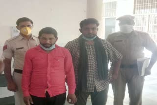 Gohana police arrested the robbery accused