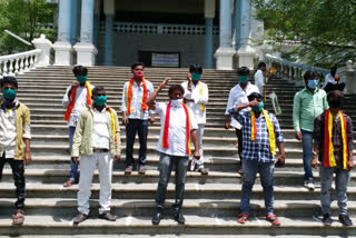 protest in kalburgi