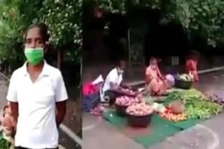 Athlete geeta kumari forced to sell vegetables in the streets