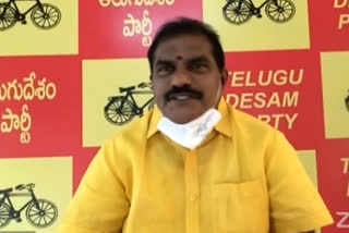 TDP Nimmala Ramanaidu comments on cm jagan