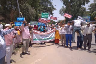 removed pti teacher protest in bhiwani