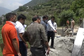 Director rural development department visits Doda