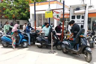 People are facing problems due to increase in petrol and diesel prices in chhattisgarh