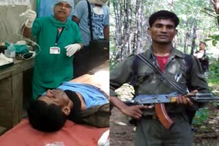 police-is-undergoing-treatment-of-naxalite