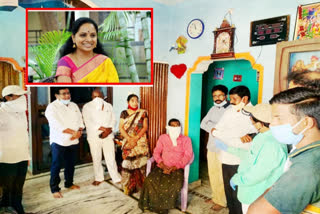 ex mp Kavitha helped Nizamabad man trapped in Dubai