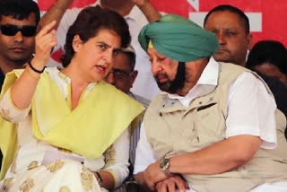 Captain demands continued SPG security and goverment residence of Priyanka Gandhi for security reasons
