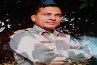 bsf jawan dies in a road accident in nuh