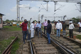 ADRM inspected railway junction Itarsi
