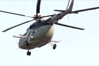 IAF  Mi-17 helicopters  locust breeding  Chandigarh  locust attack  Indian Air Force  helicopters to tackle locust attack  വെട്ടുകിളി ആക്രമണം  കീടനാശിനി  വ്യോമസേന  ഹെലികോപ്‌റ്ററുകൾ  വെട്ടുകിളി  എംഐ-17 ഹെലികോപ്‌ടറുകൾ