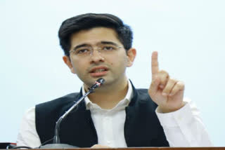 Aam Aadmi Party spokesperson Raghav Chadha Attack BJP on MCD issue