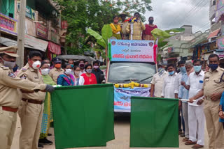 police campaign chariot on corona launched