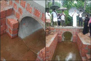 Ring dam  കാസര്‍കോട്  കിണര്‍ റിങ് കോണ്‍ക്രീറ്റ്  Kasargod