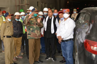 cm jairam on Atal Tunnel