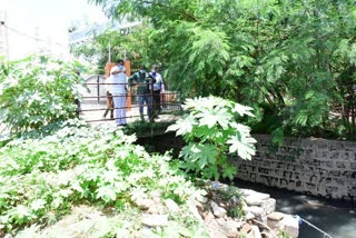 karimnagar mayor sunil rao visit smart roads