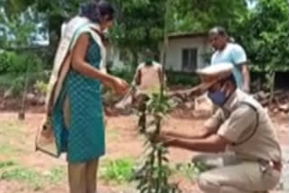 District Forest Officer Participated In Haritha Haram