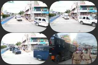 police awareness program with vehicles on corona in anantapur