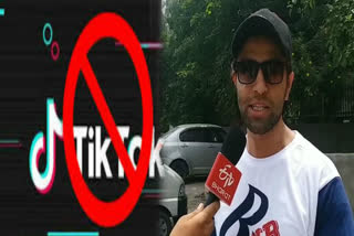 tik tok fame Hrithik Sharma shared his views on apps with etv bharat