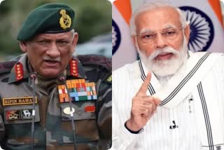 PM Modi, CDS Gen Bipin Rawat arrive in Leh