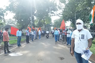 Performance of employees against central government IN JABALPUR