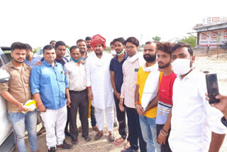 Chaksu news, Youth Congress, Social Distancing