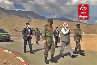 pm modi leh visit