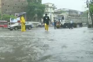 Heavy rains lashed major parts of Mumbai
