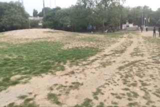 DDA Park is in bad condition at RK puram in delhi