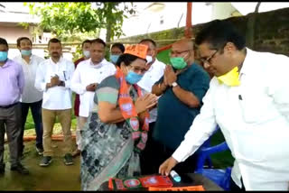 golaghat congress leader joining bjp party present mp topan gogoi