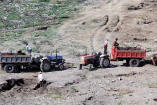 Police action against illegal sand mafia in solapur