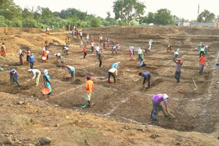 employment to villagers under MNREGA