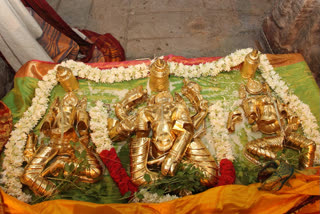 jeshtabhishekam at govinda raja swamy temple