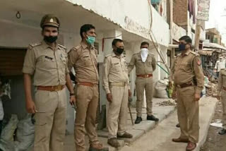 police raid vikas dubey uncle house in kanpur dehat