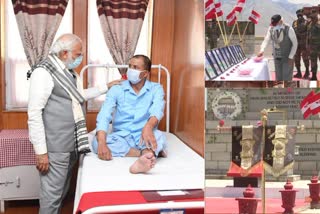 pm-modi-met-injured-soldiers-in-galwan-valley-clash-of-june-15-in-leh