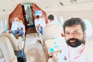 ysrcp MPs are going to Delhi  on a special flight
